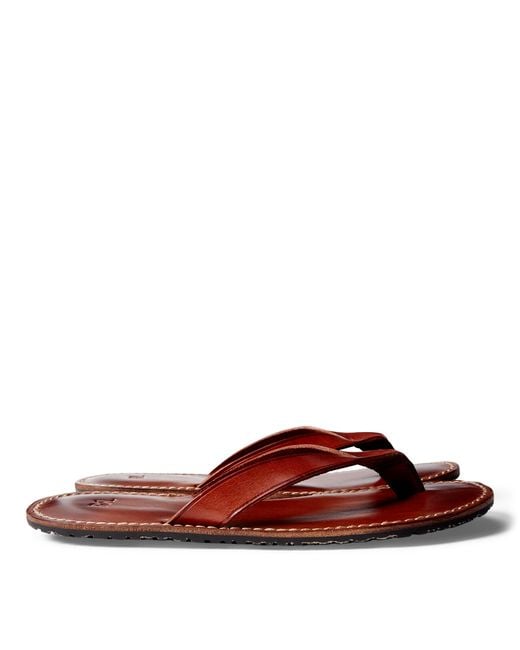Ralph Lauren Multicolor Leather Flip-flop Sandal for men