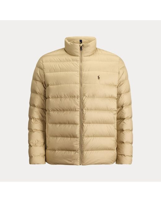 Taglie Plus - La giacca Colden ripiegabile in piumino di Polo Ralph Lauren in Blue da Uomo