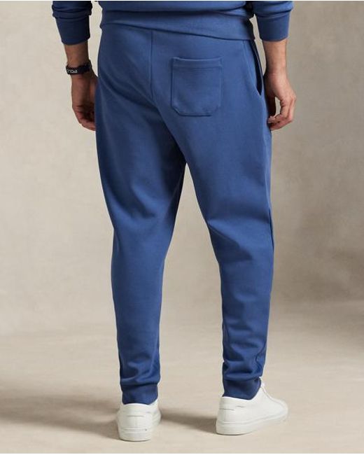 Ralph Lauren Blue Double-Knit Jogger Pant for men