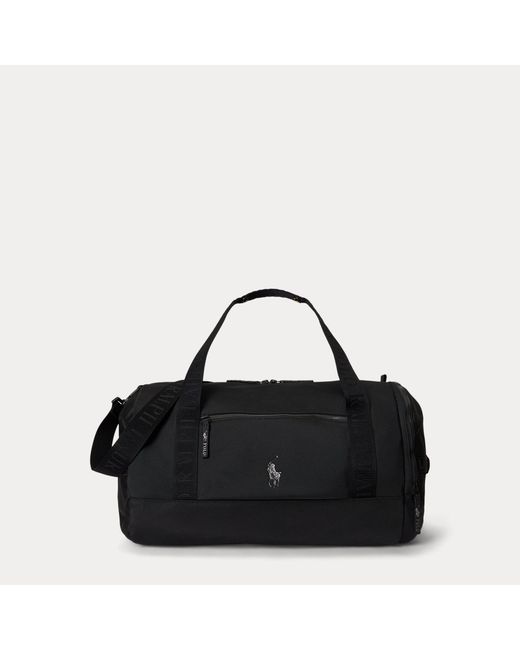 Polo Ralph Lauren Black Logo-Trim Duffel for men