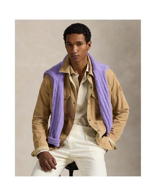 Camicia scozzese in popeline Custom-Fit di Polo Ralph Lauren in White da Uomo