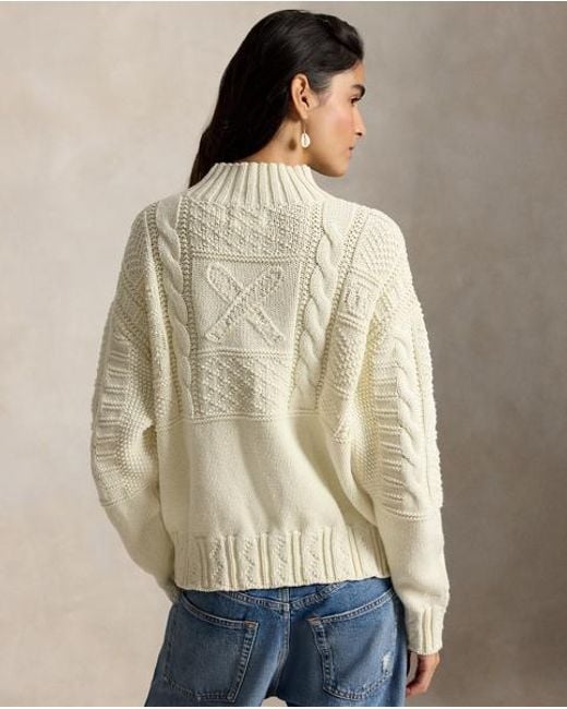 Polo Ralph Lauren Natural Polo Ralph Lauren Lauren Yankees Jumper