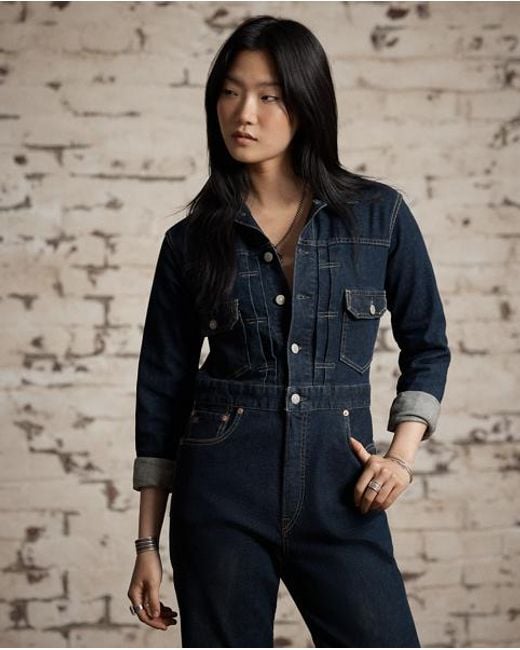 Ralph Lauren Blue Denim Coverall