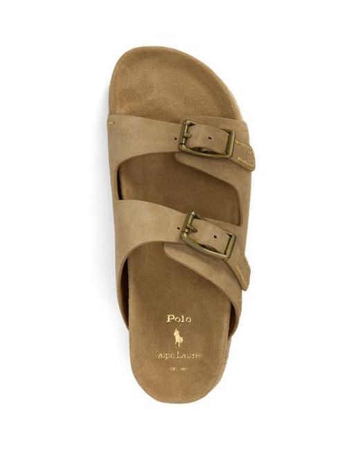 Polo Ralph Lauren Natural Turbach Suede Sandal for men