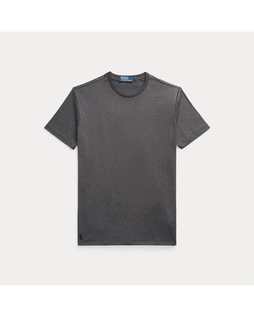 Polo Ralph Lauren Gray Standard Fit Lisle T-Shirt for men