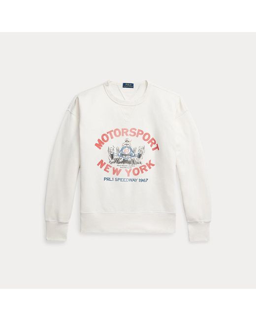 Sweat Vintage Fit À Motif En Molleton Polo Ralph Lauren pour homme en coloris Gray