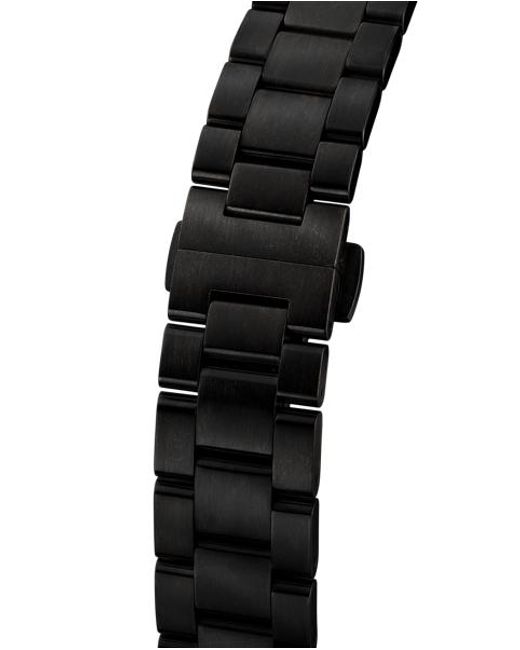 Ralph Lauren 45 Mm Zwarte Verouderde Stalen Armband in het Black voor heren