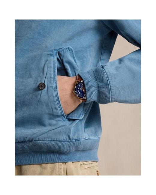 Chaqueta de chino teñida en prenda Polo Ralph Lauren de hombre de color Blue