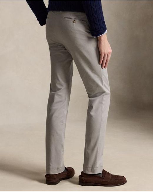 Polo Ralph Lauren Blue Greenwich Slim Fit Stretch Chino Trouser for men