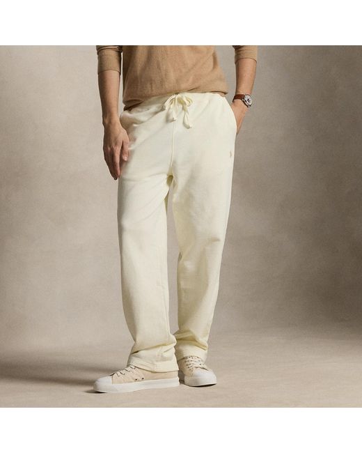 Polo Ralph Lauren Natural Loopback Fleece Drawstring Trouser for men