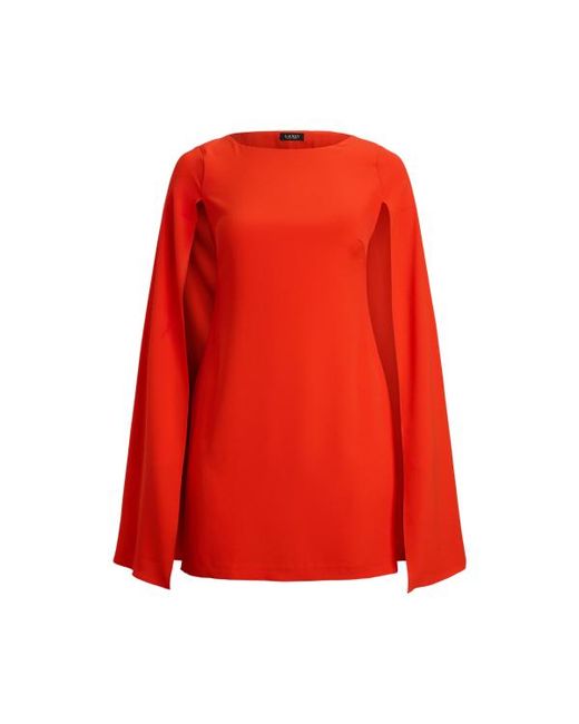strapless open back dress Symmetric Floral Embellished Cape Sleeves Dress – LUNE DE SOIE main image 0
