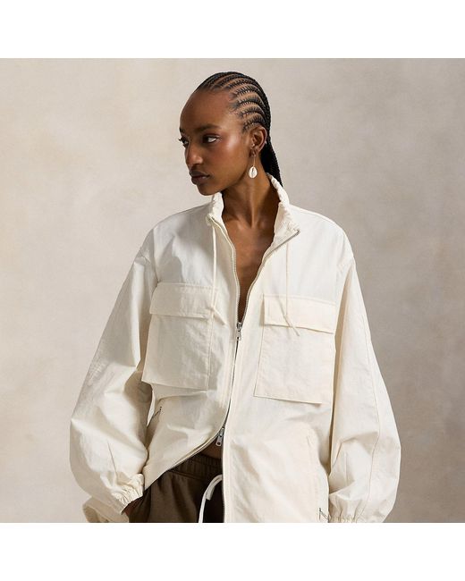 Ralph Lauren Natural Oversize Utility Windbreaker