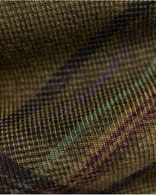 Ralph Lauren Kasjmier-Zijden Stropdas Met Ruitprint in het Green voor heren