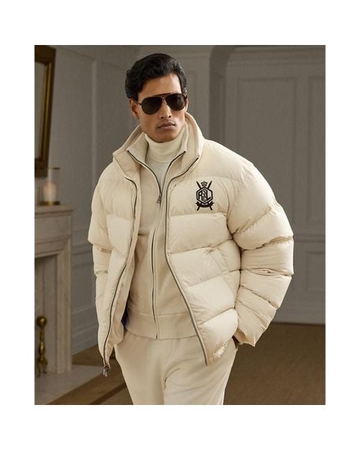 Ralph Lauren Natural Emerson Quilted Down Jacket for men