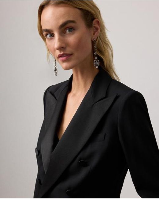 Ralph Lauren Black Callahan Wool Barathea Tuxedo Jacket