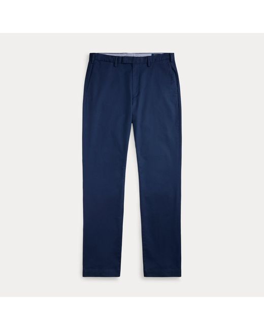 Polo Ralph Lauren Blue Greenwich Classic Fit Chino Trousers for men