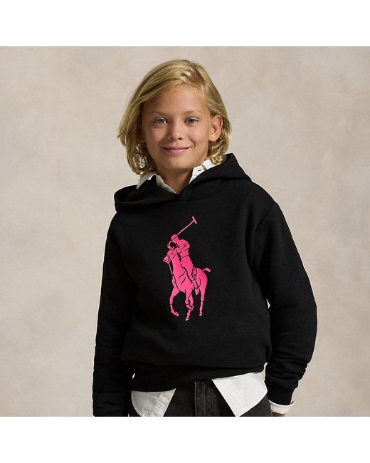 Polo Ralph Lauren Black Ralph Lauren Pony Fleece Hoodie