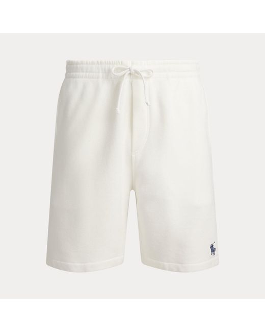 Polo Ralph Lauren White 19 Cm French Terry Shorts for men