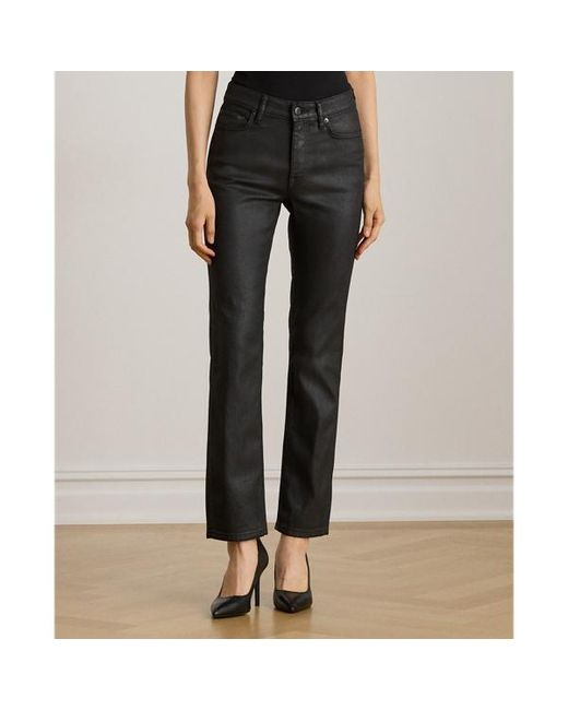 Ralph Lauren Red Ralph Lauren Coated High-Rise Straight Ankle Jean
