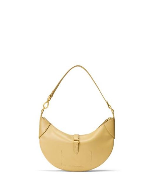 Polo Ralph Lauren Brown Mini Polo Id Calfskin Shoulder Bag