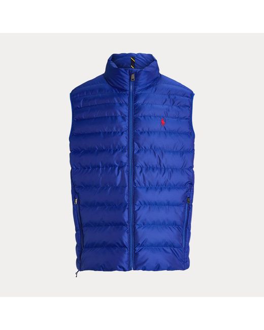 Polo Ralph Lauren Blue The Colden Packable Gilet for men