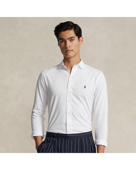 Polo Ralph Lauren White Jersey Shirt for men