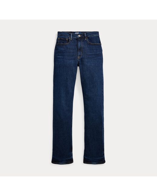 Polo Ralph Lauren Blue High-Rise Straight Jean
