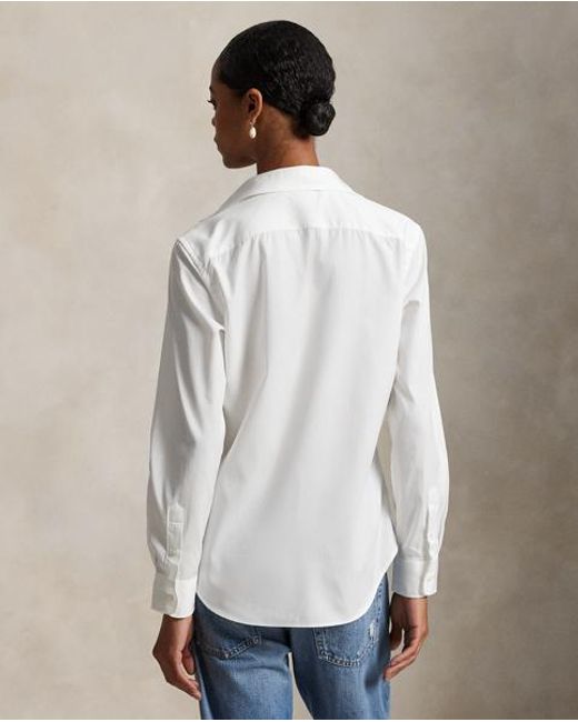 Polo Ralph Lauren Gray Slim Fit Cotton Shirt