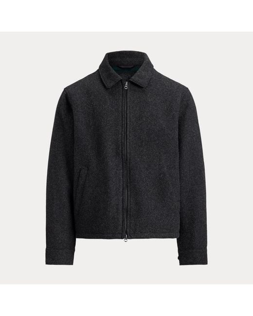 Polo Ralph Lauren Black The Langdon Tweed Jacket for men