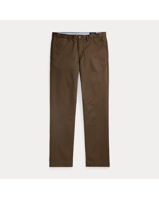 Pantaloni Bedford stretch Straight-Fit di Polo Ralph Lauren in Natural da Uomo