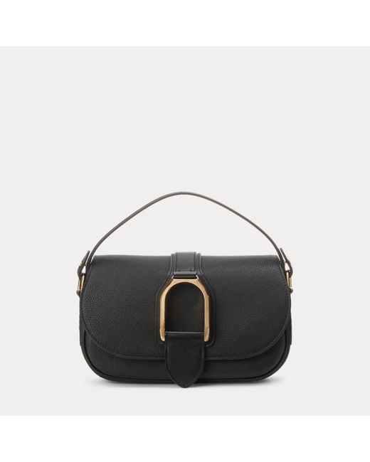 Ralph Lauren Black Ralph Lauren Welington Calfskin Shoulder Bag