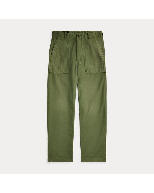 Polo Ralph Lauren Green Relaxed Fit Reverse-sateen Trouser for men