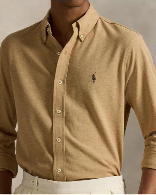 Polo Ralph Lauren Natural Featherweight Mesh Shirt for men