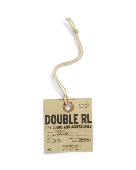 RRL Brown Studded Roughout Leather Belt - Size 30 for men