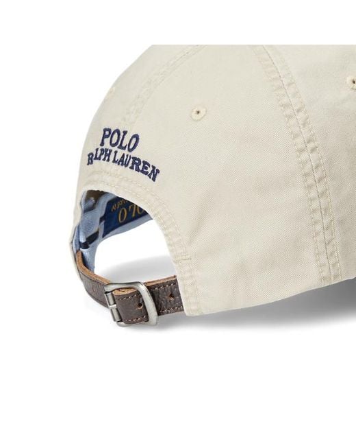 Polo Ralph Lauren Natural Stretch-cotton Twill Ball Cap for men
