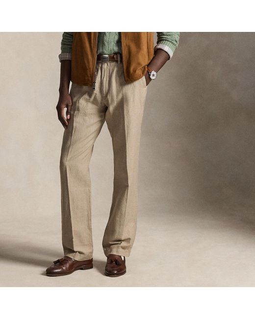 Polo Ralph Lauren Natural Manhasset Classic Fit Trouser for men
