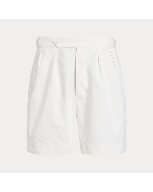 Polo Ralph Lauren Natural 18 Cm Relaxed Fit Twill Officer's Short for men