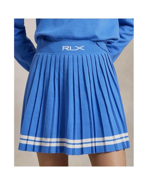 Ralph Lauren Blue Pleated Cricket Skort