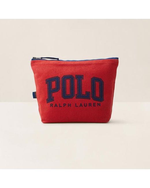 Set di 2 pochette Polo Icon di Ralph Lauren in Red