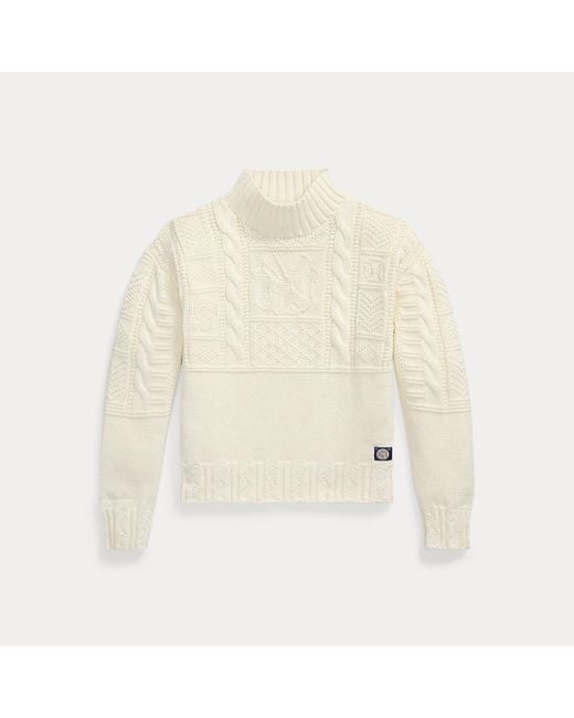 Polo Ralph Lauren Natural Polo Ralph Lauren Lauren Yankees Jumper