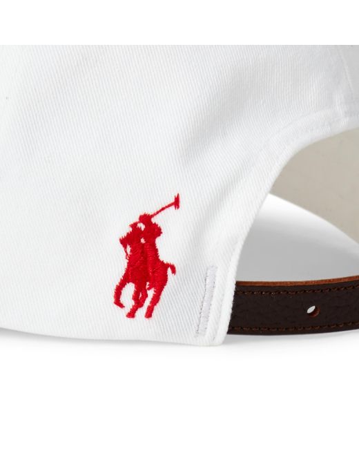 Polo Ralph Lauren Men's Classic Sport Cap - Pure White | Coggles