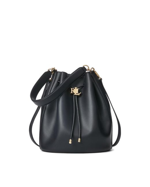 Lauren by Ralph Lauren Ralph Lauren Leather Large Andie Drawstring Bag