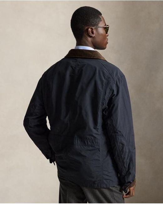 Polo Ralph Lauren Black The Clarkfield Utility Jacket for men