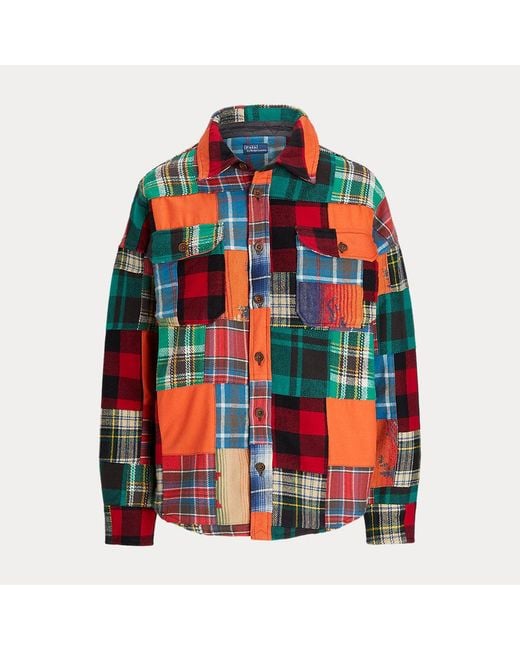 Ralph Lauren Multicolor Patchwork Overshirt