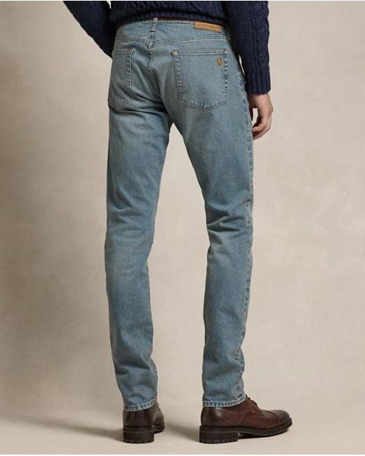 Polo Ralph Lauren Blue Sullivan Slim Polo Pony Stretch Jean for men