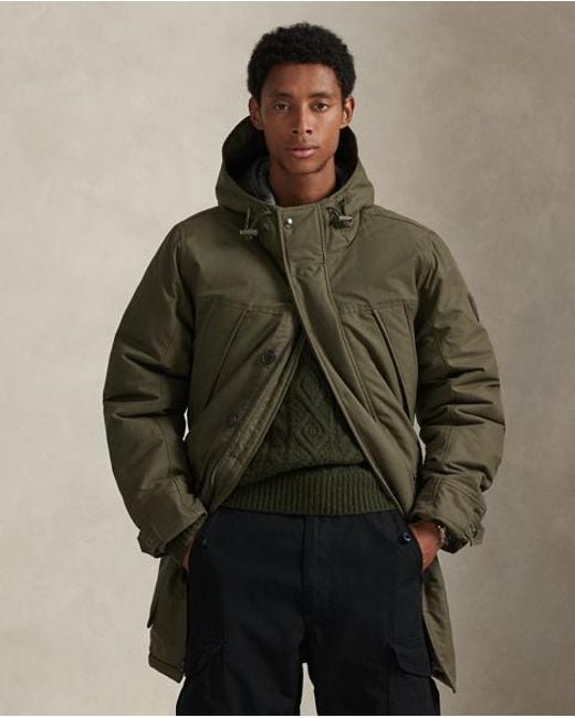 Polo Ralph Lauren Lennox Donsparka in het Green voor heren