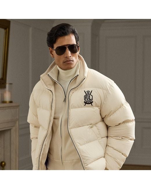 Ralph Lauren Natural Emerson Quilted Down Jacket for men