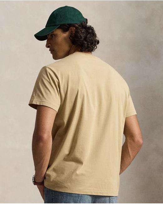 Polo Ralph Lauren Brown Classic Fit Logo Jersey T-Shirt for men