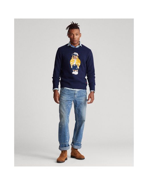 navy blue cp jumper