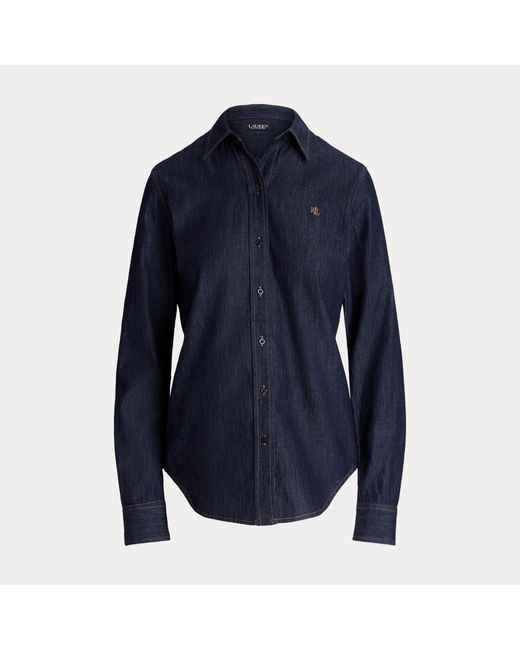 Ralph Lauren Blue Classic Fit Denim Shirt